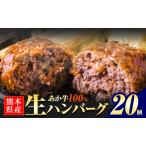 あか牛100%生ハンバーグ 20個