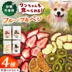 季節のワンだフルーツ&ベジ4種 ドライフルーツ