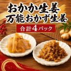 万能おかず生姜 おかか生姜 合計4パック