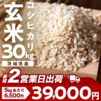 コシヒカリ 玄米 30kg