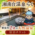 温泉 宿泊 チケット 宿泊券 大人 1名様分 ホテル