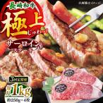 極厚 長崎和牛 サーロイン ステーキ 計3.0kg