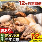 ★便利なボイル済★ 牛の牛すじ 牛筋 ボイル済 1.2kg