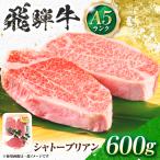 飛騨牛 A5等級 シャトーブリアンステーキ 3枚