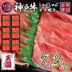 CE25 神戸牛 赤身 しゃぶしゃぶすき焼き1200g×6ヶ月