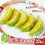冷凍餃子 小松菜ぎょうざ10個×2セット