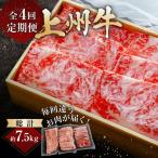 上州牛 4回定期便 月替わり食べ比べセット