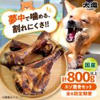 犬用 デンタルケア エゾ鹿 骨セット 800g以上