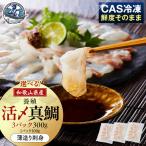 活〆 真鯛 薄造り 刺身 100g