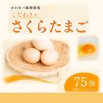 かわなべ鶏卵農場のこだわりのたまご 75個