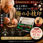 に最適 梅の小枝印 大 天然木 伝統工芸 職人