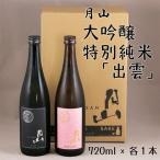 月山 大吟醸&特別純米 出雲 セット 720ml×2本