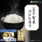 定期便3回 令和7年産 コシヒカリ 聖米 白米 10kg×3回