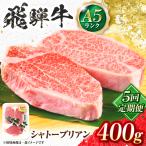 飛騨牛 A5等級 シャトーブリアンステーキ 2枚