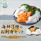 3種のお刺身セット 300g×10パック