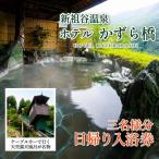 帰り温泉券 徳島 旅行 ホテルかずら橋 3名様分