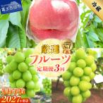 厳選 旬のフルーツ定期便 桃2kg シャインマスカット1kg以上…