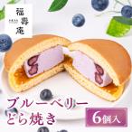 ブルーベリーどら焼き 6個入り