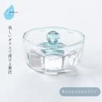 手づくり つけもの石と器セット 水色 ガラス細工