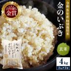 特別栽培米 金のいぶき 玄米 4kg