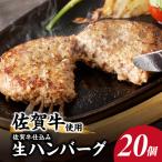 佐賀牛仕込みハンバーグ 20個