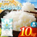 お米 とちぎの星 無洗米 10kg