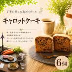 キャロットケーキ 6カット スイーツ 洋菓子