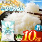 お米 とちぎの星 無洗米 10kg