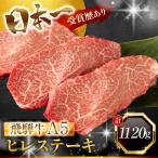 飛騨牛 A5 ヒレ ステーキ 定期便 1120g