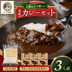 カレー 3人前セット アムールレトルトカリー3箱