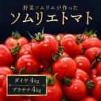 ミニトマト 食べ比べ8kg プラチナ&ダイヤ