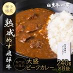 飛騨の牧場で育った熟成飛騨牛 山勇牛 ビーフカレー