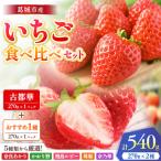 いちご 産いちご食べ比べセット 2パック