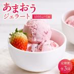 福岡産 あまおう ジェラート 1000ml