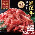 近江牛A5ランク切落し定期便