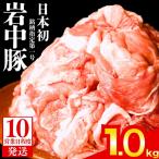 岩中豚 切り落とし 1kg