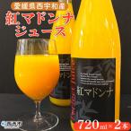 ふるさと納税 愛媛県西宇和産 紅マドンナジュース ２本セット MMH0001 愛媛県西予市