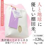 魚沼産にじのきらめき苗場プリンセス特別栽培米