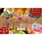 果物の詰合せ フルーツ 定期便 全2回 2ヶ月連続
