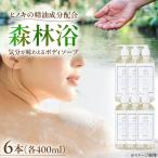 石けん 桧ボディソープ 6本