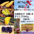 冷凍焼き芋4種×2本 平干し芋300g各種1袋セット