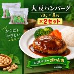 大豆ハンバーグ 70g×8枚×2セット