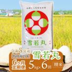 特別栽培米雪若丸 精米 5kg