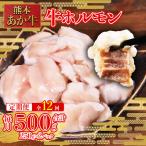 希少な和牛ホルモン 熊本和牛 あか牛 ホルモン 500g