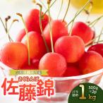 さくらんぼ 佐藤錦 バラ詰め 1kg