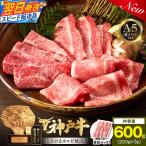 神戸牛カルビ焼肉200g×3 計600gセット
