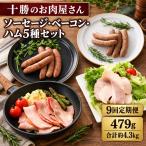 9ヵ月定期便 十勝の無添加豚 ソーセージ