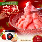いちご農家が作る 完熟いちごのご褒美ジェラート