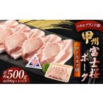 甲州富士桜ポーク ロースカツ用 約500g