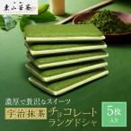 宇治抹茶チョコレートラングドシャ 5枚入り